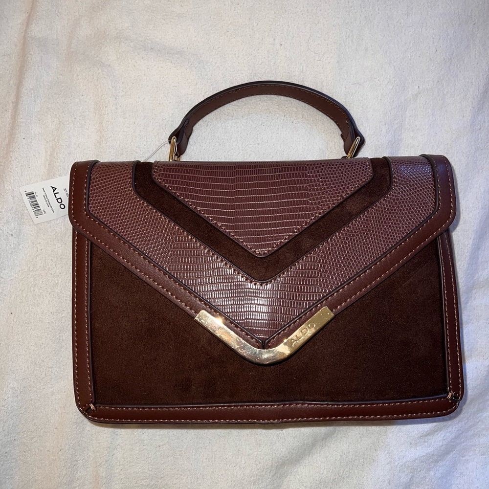 Aldo burgundy handbag/cross body